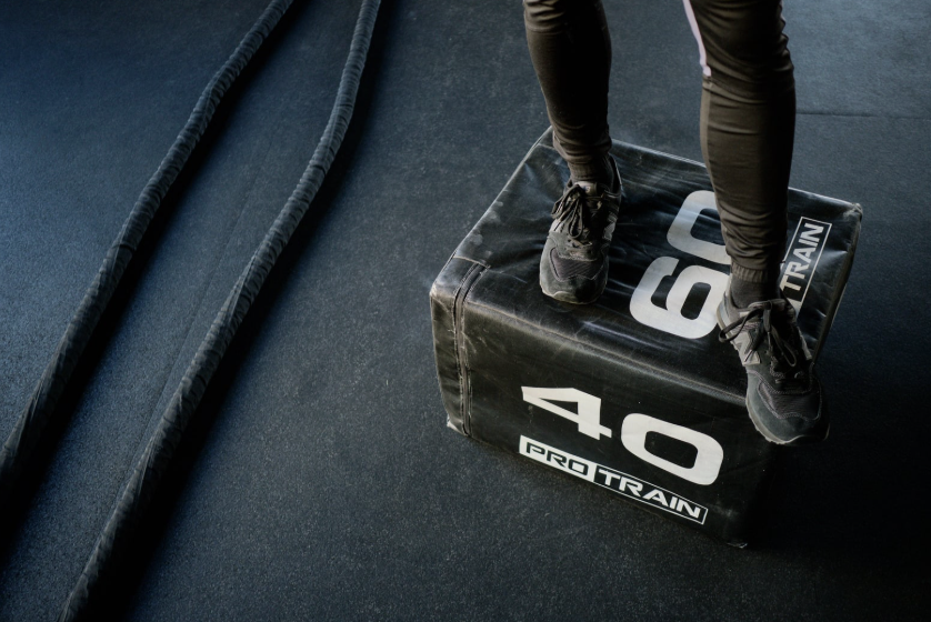 HIIT training at Built Strong Fitness